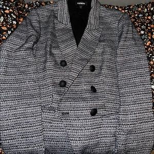 Express Tweed Blazer